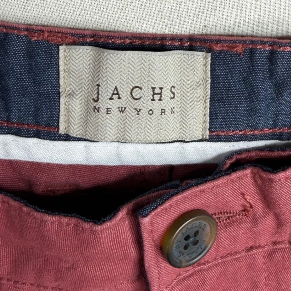 New Jachs‎ Flat Front Men's Shorts size 40 Red